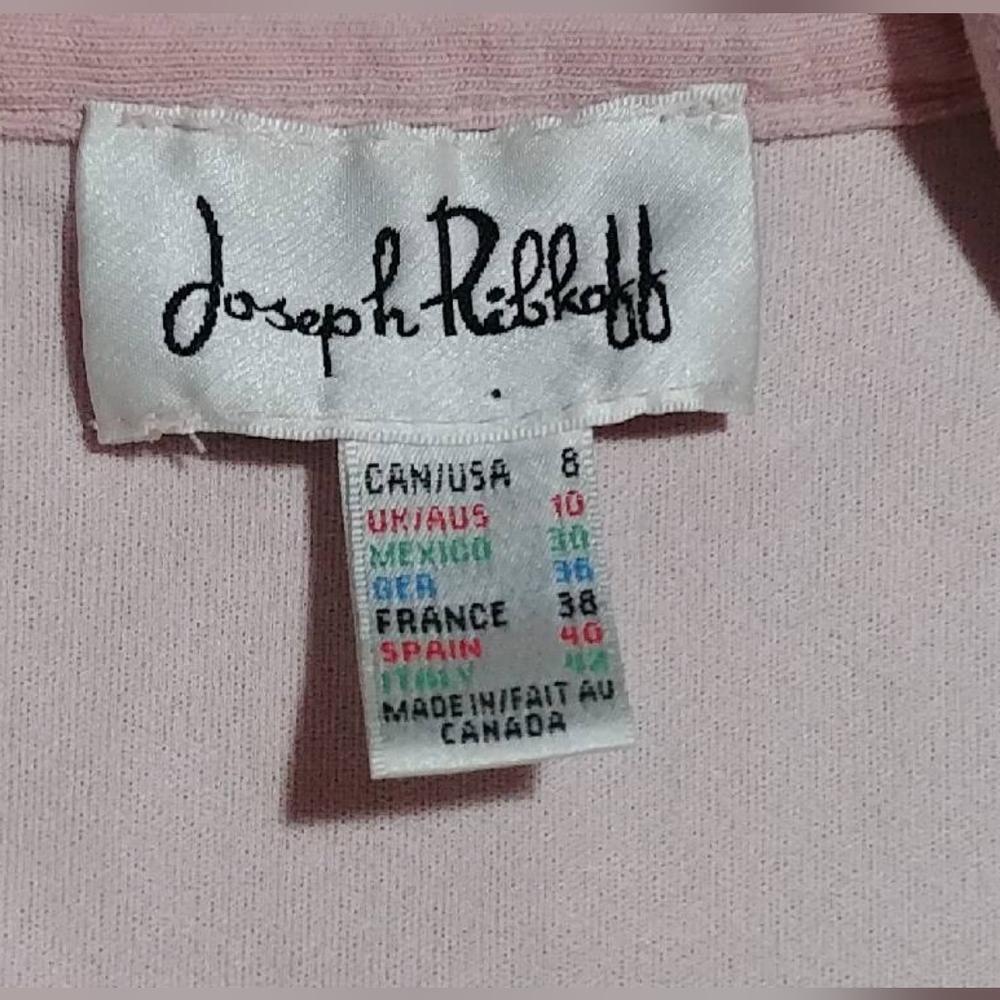 Joseph Ribkoff pink jacket - Picture 3 of 7